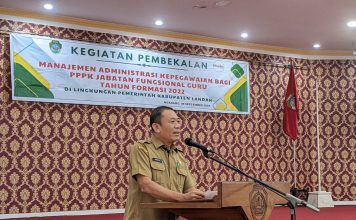PPPK Jabatan Fungsional Guru Terima Pembekalan Manajemen Administrasi Kepegawaian