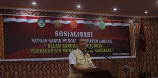 Sekda Buka Sosialisasi Satgas Saber Pungli