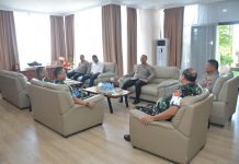 Danpuspom TNI Gelar Silaturahmi Bersama Kapolda Kepri