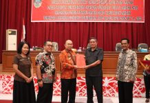 Pj. Bupati Landak Jawab Pandangan Umum Fraksi DPRD Terhadap Raperda Perubahan APBD 2023
