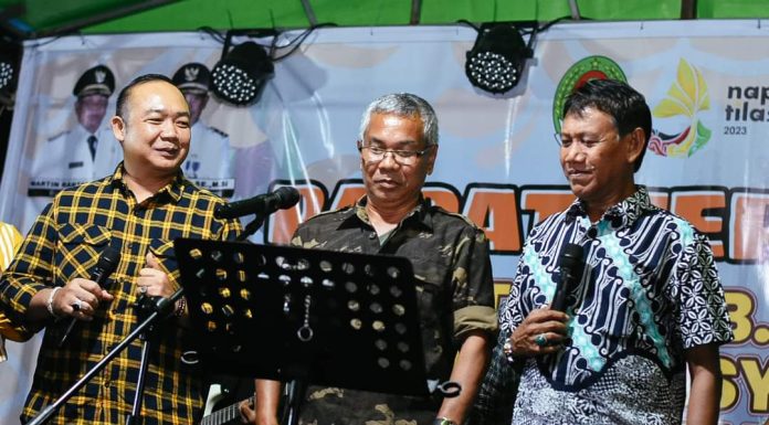 Bupati Martin Nilai Pembangunan Simpang Empat Pelang Sebuah Mahakarya Pemkab Ketapang