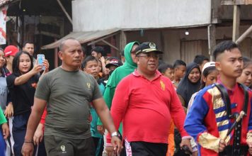 Ketua DPRD Landak Ikuti Jalan Sehat Rangkaian HUT TNI Ke -78