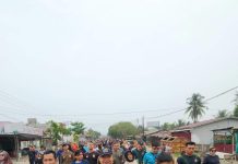 Sekda Ketapang Hadiri Jalan Sehat Rangkaian HUT Ke 78 TNI