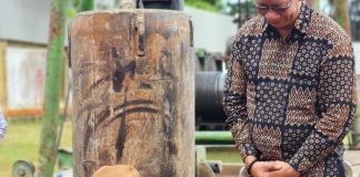 Sekda Ketapang Letak Batu Pertama Pembangunan Asrama Bintang Kejora Baru