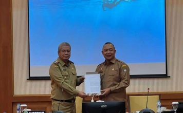 Draf Peraturan Gubernur Sebagai Implementasi Proyek Perubahan PKN 2023 Sekda Ketapang Diterima Pj Gubenur Kalbar