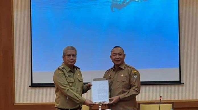Draf Peraturan Gubernur Sebagai Implementasi Proyek Perubahan PKN 2023 Sekda Ketapang Diterima Pj Gubenur Kalbar