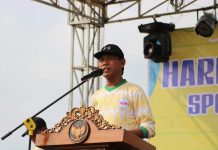 Wabup Ketapang Buka Sport Tourism Volley Pantai se Kalbar