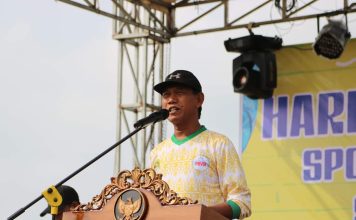 Wabup Ketapang Buka Sport Tourism Volley Pantai se Kalbar