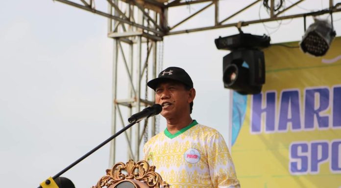 Wabup Ketapang Buka Sport Tourism Volley Pantai se Kalbar