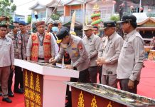 Kapolda Kalbar Hadiri Ritual Adat di Tugu Tolak Bala, Rangkaian Napak Tilas Ketapang