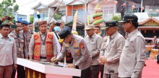 Kapolda Kalbar Hadiri Ritual Adat di Tugu Tolak Bala, Rangkaian Napak Tilas Ketapang