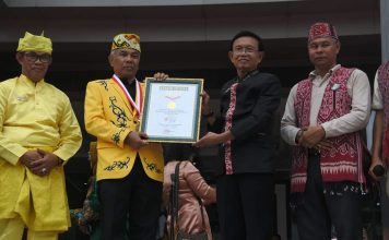 Libatkan 6.311 Penari, Tarian Kolosal Puteri Junjung Buih dan Ketupat Colet Terbanyak Berhasil Pecahkan Rekor MURI