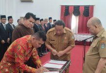 Pengurus FKUB dan Forkomas Landak Dilantik, Samuel : Jalankan Tugas dan Fungsi Dengan Baik
