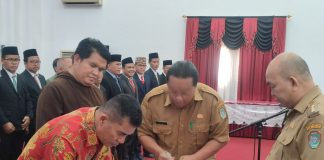 Pengurus FKUB dan Forkomas Landak Dilantik, Samuel : Jalankan Tugas dan Fungsi Dengan Baik