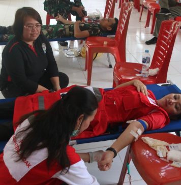 Karolin Laksanakan Donor Darah Event Jelimpo Sehat dan Peduli Lingkungan