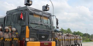 Operasi Mantap Brata, Persiapan Polres Landak Jelang Pemilu 2024