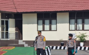 Kapolres Landak Tekankan Netralitas Anggota Hadapi Pemilu 2024