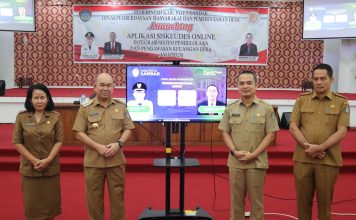 Peluncuran Sistem Suskeudes Online, Samuel Harapkan Permudah Desa Dalam Laksanakan Tahap Pembangunan
