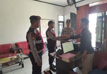 Personil Polres Landak Lakukan Patroli Operasi Mantap Brata