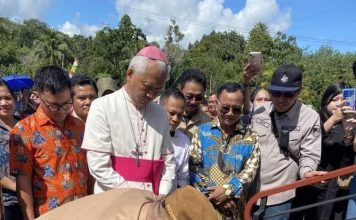 Sekda Ketapang Resmikan Gereja di Simpang Dua
