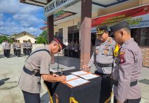 Kapolsek Ngabang Berganti Dari Kompol Wahyu Hartono Ke AKP Prambudi Priyanggoda