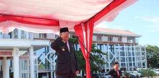 Peringati Hari Pahlawan Ke – 78, Pemkab Landak Gelar Upacara Bendera