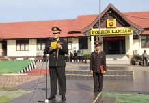 Kapolres Landak Minta Anggota Polri Terus Kobarkan Semangat Kepahlawanan