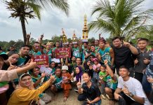 Tim KMN Sapu Bersih Juara Lomba Sampan Bidar Rayder Cup 1