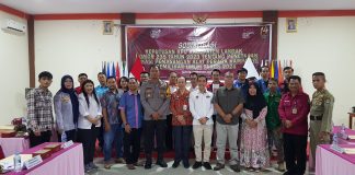 KPU Landak Sosialisasikan Lokasi Pemasangan APK, Kaban Kesbangpol : Pemasangan APK Harus Sesuai Regulasi
