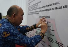 Pemkab Landak Canangkan Pembangunan Zona Integritas Menuju WBK dan WBBM