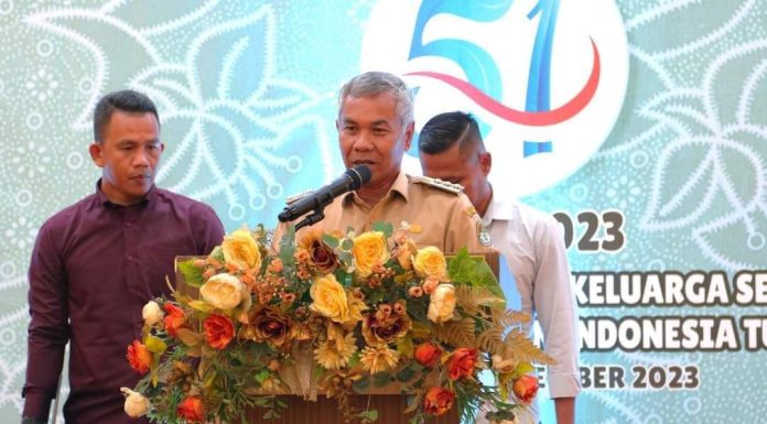 Puncak Peringatan HKG PKK Ke – 51, Bupati Martin : TP PKK Punya Peran Penting Ciptakan Generasi Emas 2045