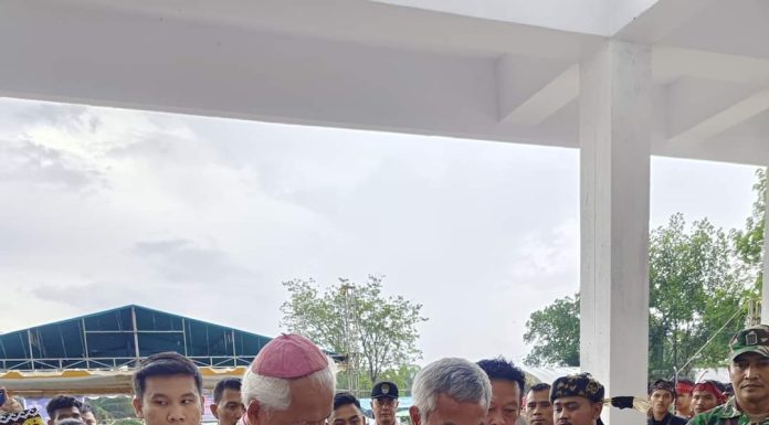 Bupati Ketapang Resmikan Bangunan Gereja Paroki ST Carolus Borromeus Tembelina