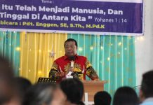 Heri Saman Hadiri Perayaan Natal Daerah V GPPIK dan Natal Jemaat Tasik Galilea Antus