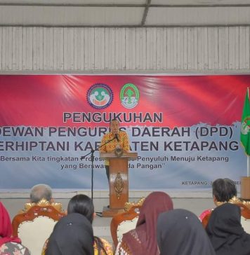 Pengurus Perhiptani Dilantik, Ini Harapan Sekda Ketapang