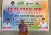 Desa Moro Betung, Deklarasikan ODF Stop Buang Air Besar Sembarangan