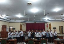 Forum Sebelas Kades Satu Jalur Datangi Kantor DPRD Landak Pertanyakan Perbaikan Infrastruktur