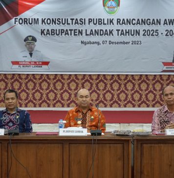 Pemkab Landak Gelar Forum Konsultasi Publik Rancangan Awal RPJPD 2025-2045