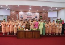 Puncak Kegiatan HUT Ke – 24 Dharma Wanita Perastuan Kabupaten Landak