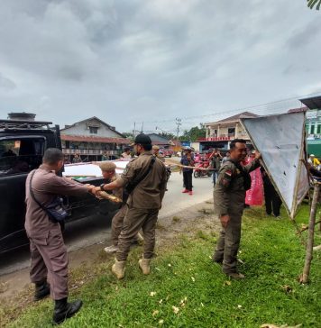 Alat Peraga Kampanye Diduga Langgar Aturan Pemasangan Ditertibkan