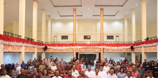 Heri Saman Hadiri Perayaan Natal Departemen Pria Profesional dan Keluarga GPPIK Se Kalimantan Barat