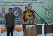 Bupati Martin Hadiri Natal Bersama Pakomo’an Dayak Kanayatn Ketapang