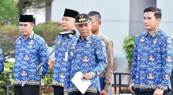Pimpin Apel Gabungan ASN Pemkab Ketapang, Bupati Martin Sampaikan Arahan Ini