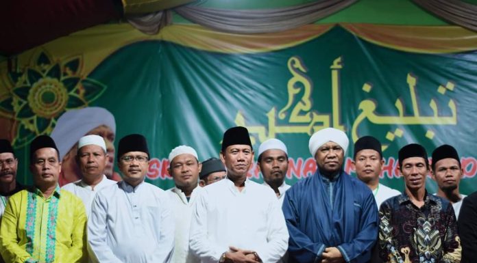 Wabup Farhan Hadiri Isra Mi’raj Nabi Muhammad SAW 1445 H di Negeri Baru