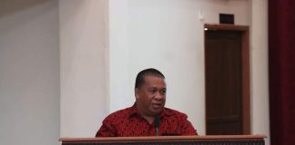 Heri Saman Buka Muscab Pergakri III Kabupaten Landak