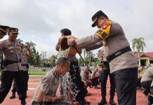 Selamat 14 Anggota Polres Landak Naik Pangkat