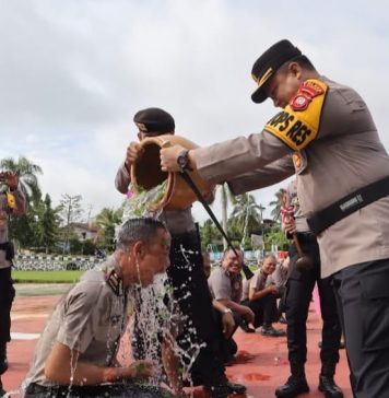 Selamat 14 Anggota Polres Landak Naik Pangkat