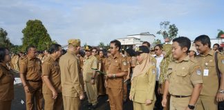 Pemkab Landak Gelar Apel Kesiapan Pelaksanaan Tugas Tahun 2024