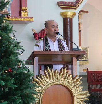 Hadiri Perayaan Natal KKG Pakat dan MGMP KARMENSOS, Samuel Ajak Suskseskan Pemilu 2024
