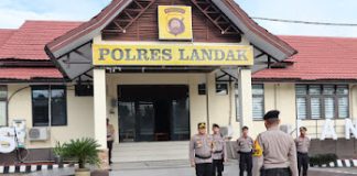 Polres Landak Gelar Upacara Peringati Hari Kesadaran Nasional
