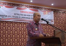 Samuel Tekankan Netralitas dan Kode Etik ASN Pemkab Landak Pada Pemilu 2024
